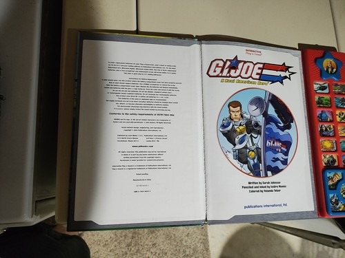GI Joe Interactive Book. All sounds work - Picture 2 of 8
