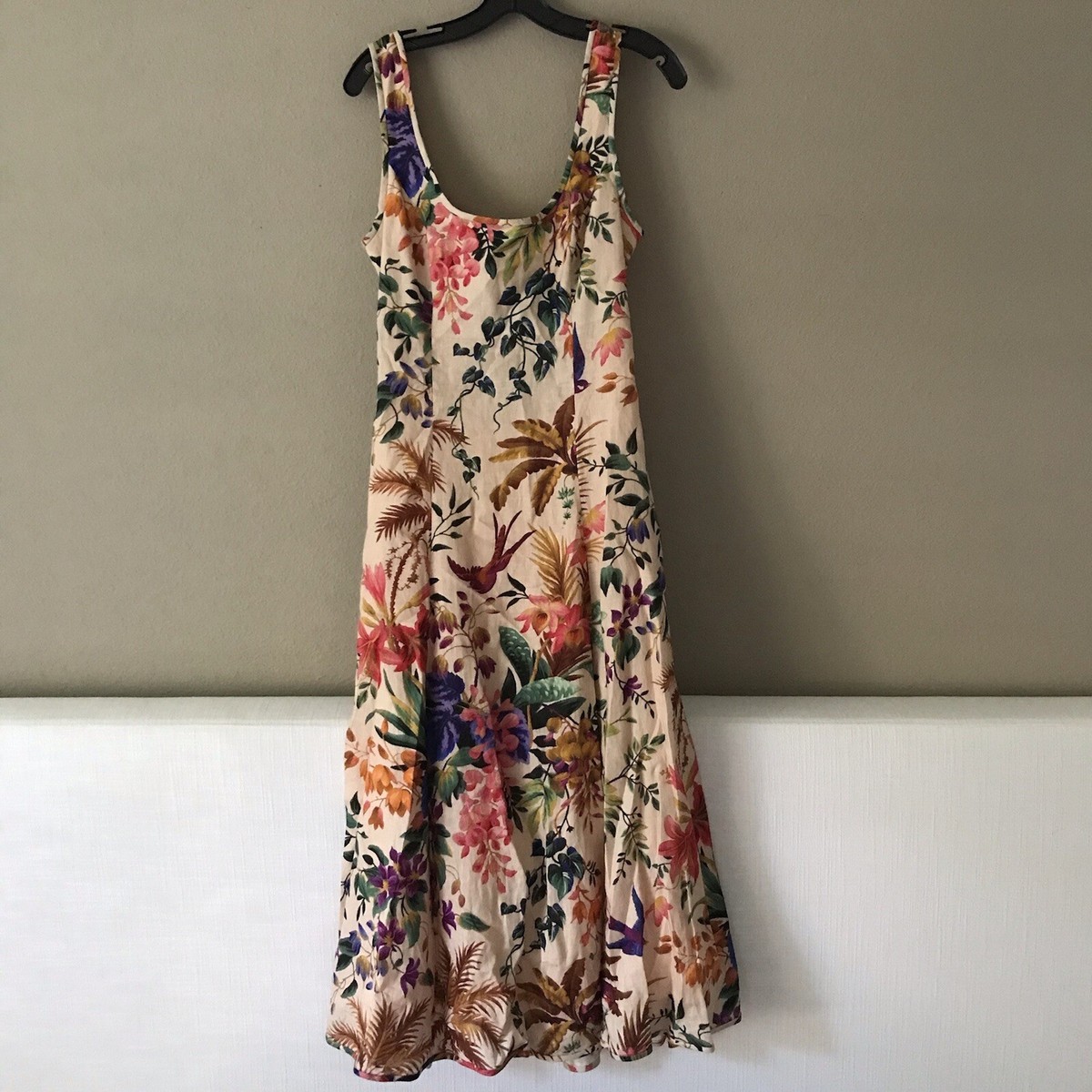 knee length dresses for ladies tropicana cut out midi dress main image 0