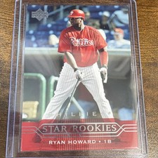 Upper Deck 2004 Star Rookies Ryan Howard #250 Philadelphia Phillies Rookie