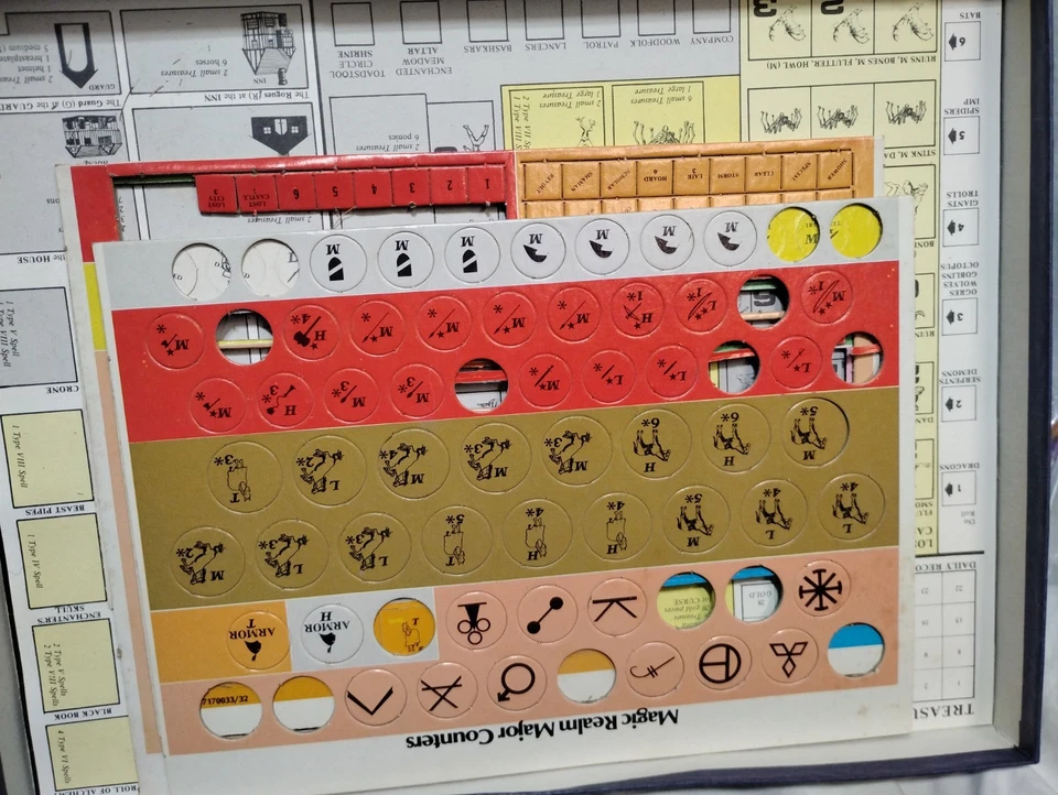 Magic Realm Vintage Board Game 1979 by Avalon Hill Fantasy Adventure - Image 2 of 4