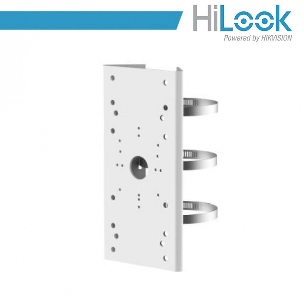 Hilook Hikvision Staffa di Montaggio Verticale per Palo - Resistente e Sicura