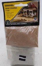 Woodland Scenics C1287 Medium Gray Gravel
