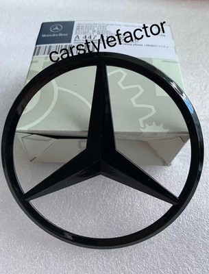 Mercedes Benz W447 V Class Stern Emblem Heck Badge V200 V220 V250 85mm Schwarz