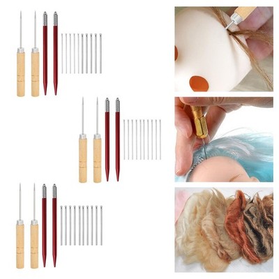 Doll Hair Rooting Tool mit Nadeln Doll Rooting Tool für DIY Doll