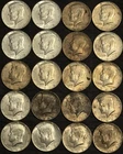 Roll of 20 1966-1969 Kennedy 40% Silver Half Dollars Mixed Lot ($10 Face Value)