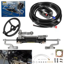 Hydraulic Steering Kit for Boats Up to 300HP for Outboard Engines Yamaha/Mercury