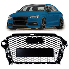 Wabendesign Kühlergrill Wabengrill Glanz für Audi A3 8V 12-16