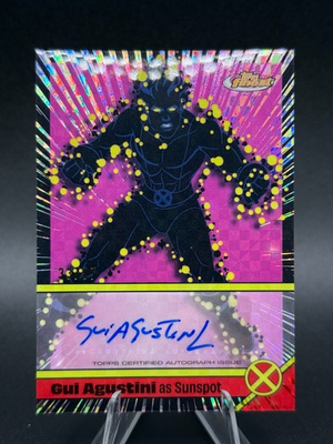 #ad 2025 Topps Marvel X men 97 Sunspot Voice Actor Auto #VA GA 97 $59.99