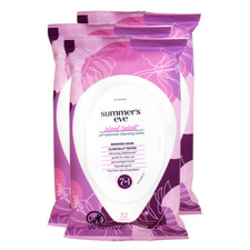 3 Pack Summers Eve Island Splash Cleansing Cloths For Sensitive Skin 32 Each