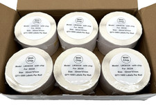 For DYMO 550 Labels 30334 with RFID Chip Multipurpose Barcode 6 Rolls  6000