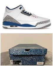 BOX ONLY - Air Jordan 3 Retro Washington Wizards Sz 13 CT8532-148