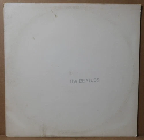 THE BEATLES "S/T" (WHITE ALBUM) 1976 (CAPITOL/SWBO-101) 2 LP VG/EX!