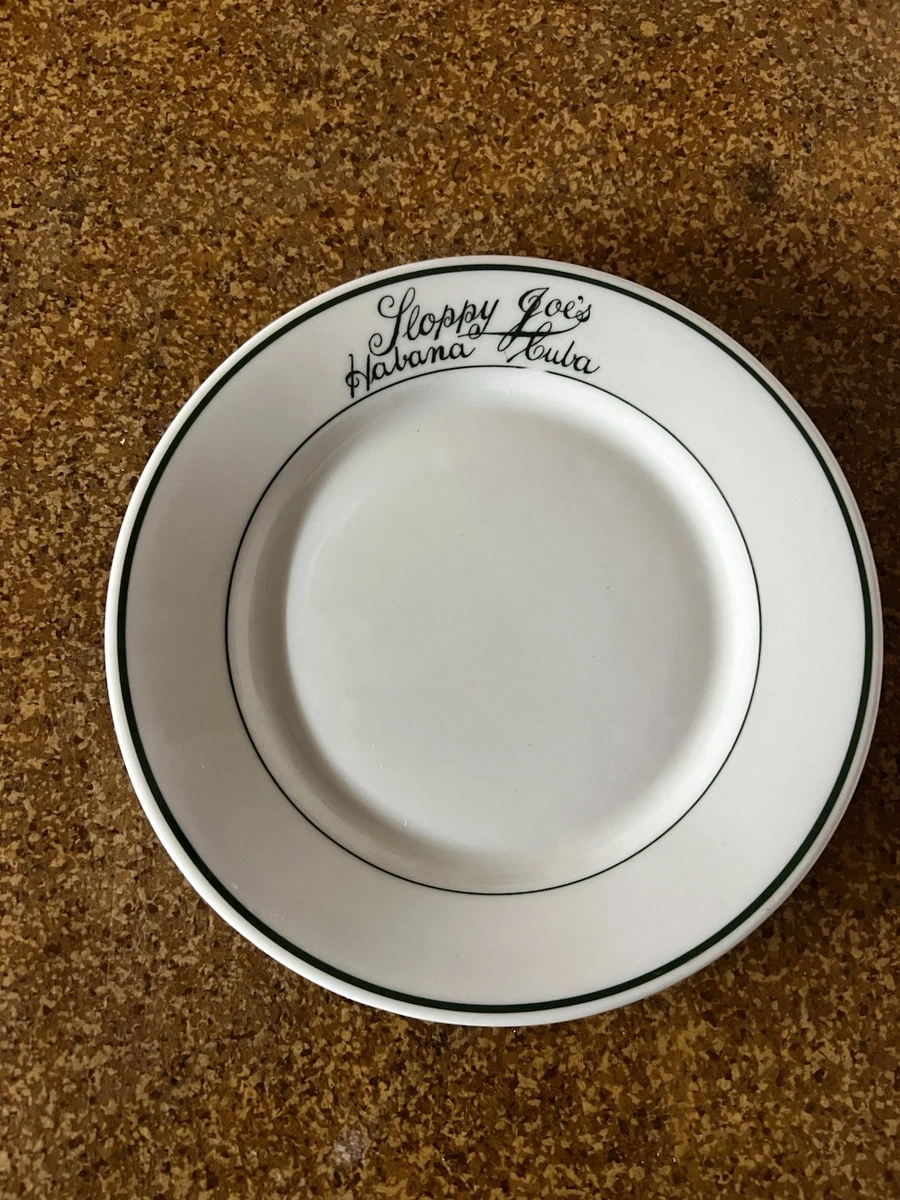 Original Teller Sloppy Joes Bar Havana Cuba Ca. 1930er40er Jahre Porzellan