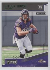 2018 Panini Playoff Rookies Kickoff Hayden Hurst #208 0a3