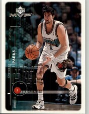 1999-00 Upper Deck MVP Cherokee Parks #171 Vancouver Grizzlies