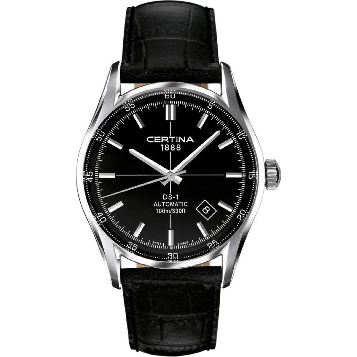 Certina DS 1 - 3 Hands Automatic Black Dial C006.407.16