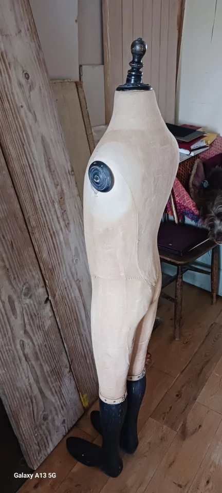 Vintage Female Tailors Dummy Manequin - Image 3 of 4