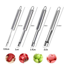 4x Apple Corer Stainless Steel Core Remover Kitchen Tool Fruit Pip Pear Utensil