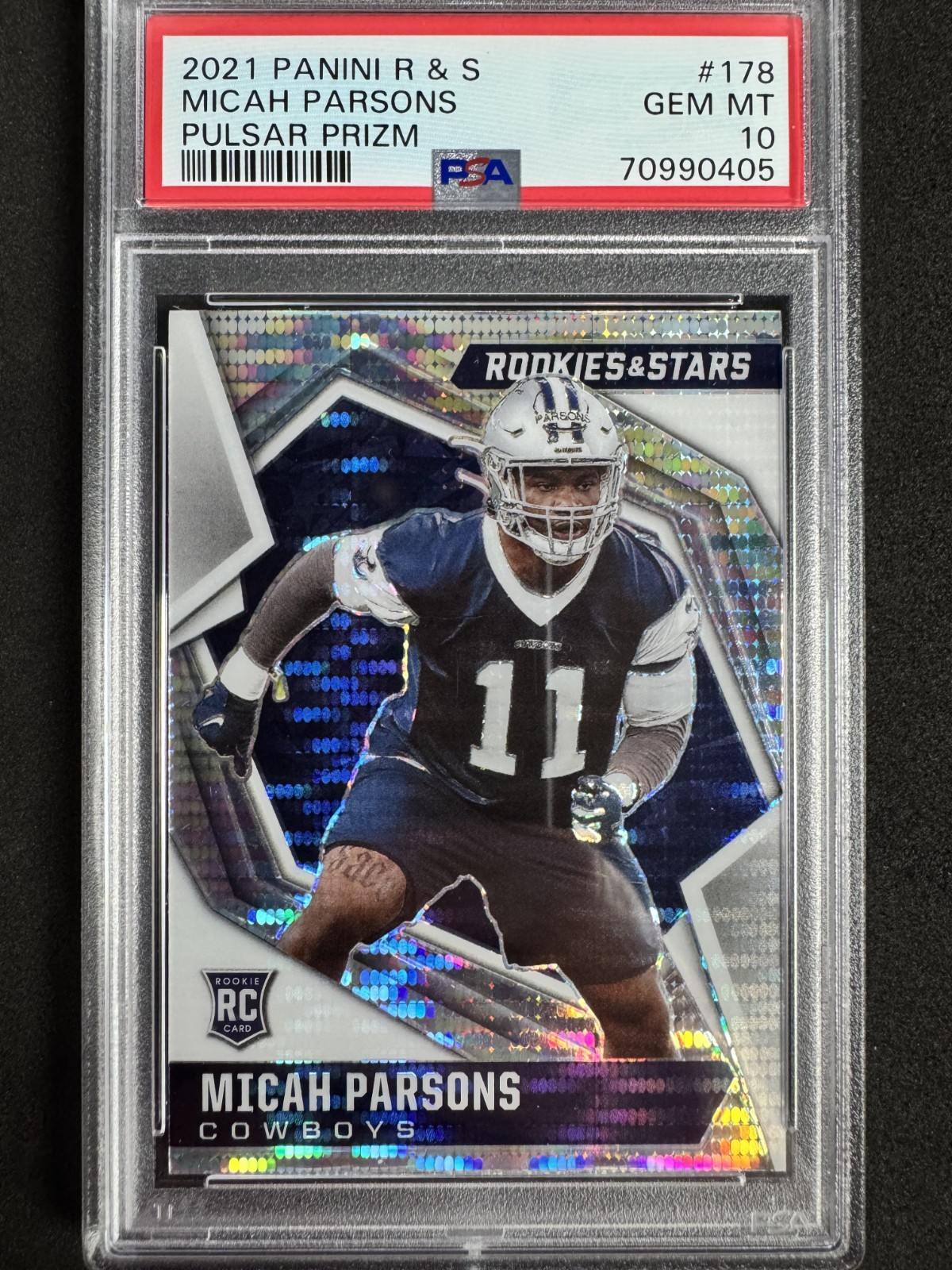 Micah Parsons Panini Rookies & Stars #178 Pulsar