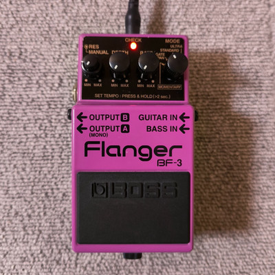 Boss BF-3 Flanger Effektpedal für Gitarre Made in JP  PSA-Adapter empfohlen