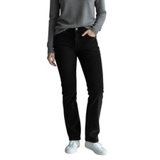 Calvin Klein Plush Corduroy 5 Pocket Bootcut Pants 12 Black Casual Stretch