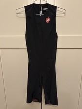 CASTELLI Core SPR-OLY Sleeveless Triathlon Suit Men’s Size Medium Black NWT