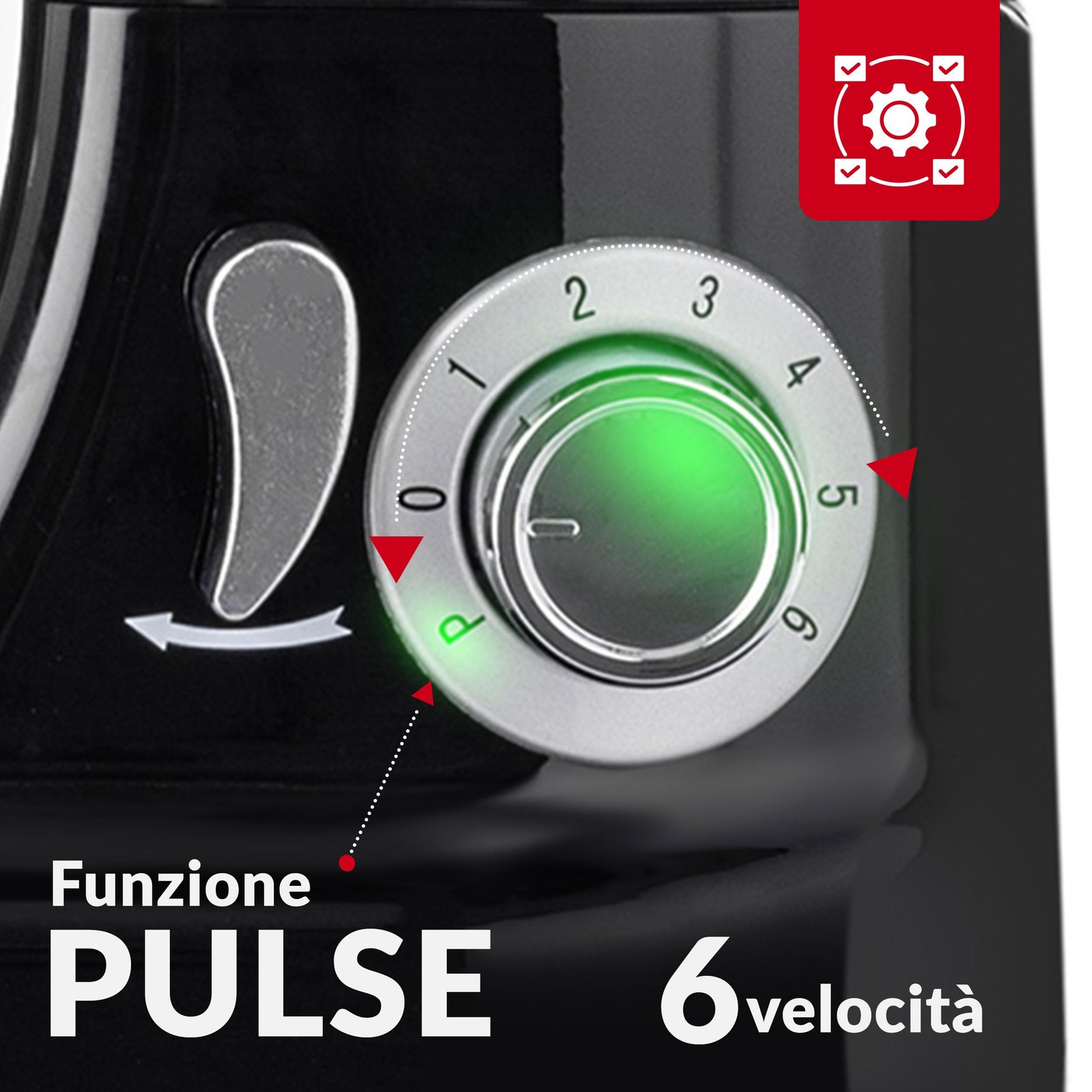Lehmann Robot da Cucina Universale 3 in 1 Set Mescolatore con Sistema di foto 6