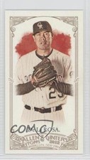 2012 Allen & Ginter's Mini Red Ginter Baseball Back 17/25 Jorge de la Rosa 3f5