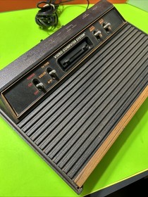Atari 2600 Video Game Console  with Boxed Games-tested Works