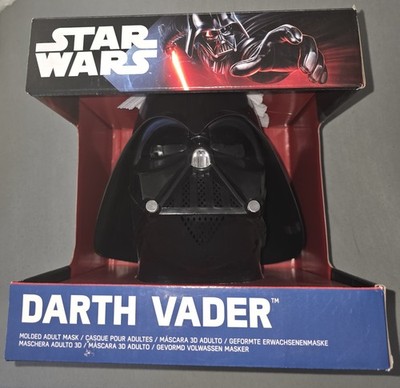 Rubie's Star Wars Darth Vader  Molded Adult Mask Fancy Dress