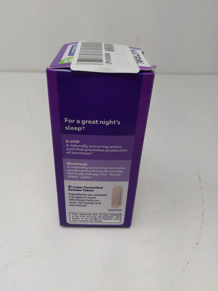 06/25 Natrol улучшенный сон мелатонин + 5htp, 6 мг, успокаивающее снотворное - Изображение 2 из 4