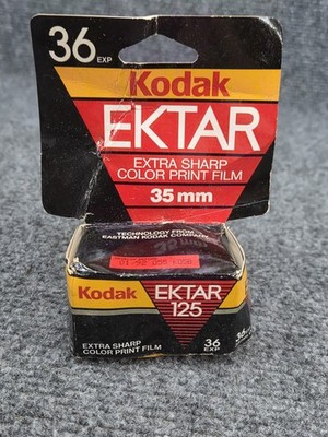 Kodak Ektar 125 35mm 36 Frames Vintage Color Film Expired 1/92