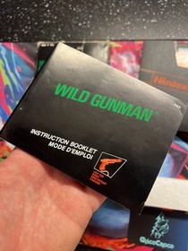 Jeux Retro Nintendo NES Wild Gunman Complet Bo&icirc;te Notice FRA ASD