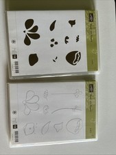 Stampin Up AWASH WITH FLOWERS 1 2 Stamp Sets Floral Spring