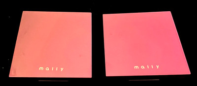 2 Mally Poreless Face Defender  0.46oz  & Mally Lip Glosses Pink Daisy No Boxes