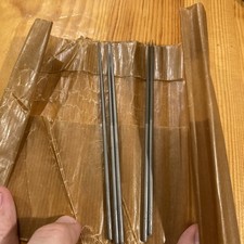 Vallobre Needle Precision Files - Round  - Set Of 5 Swiss - Vintage NOS