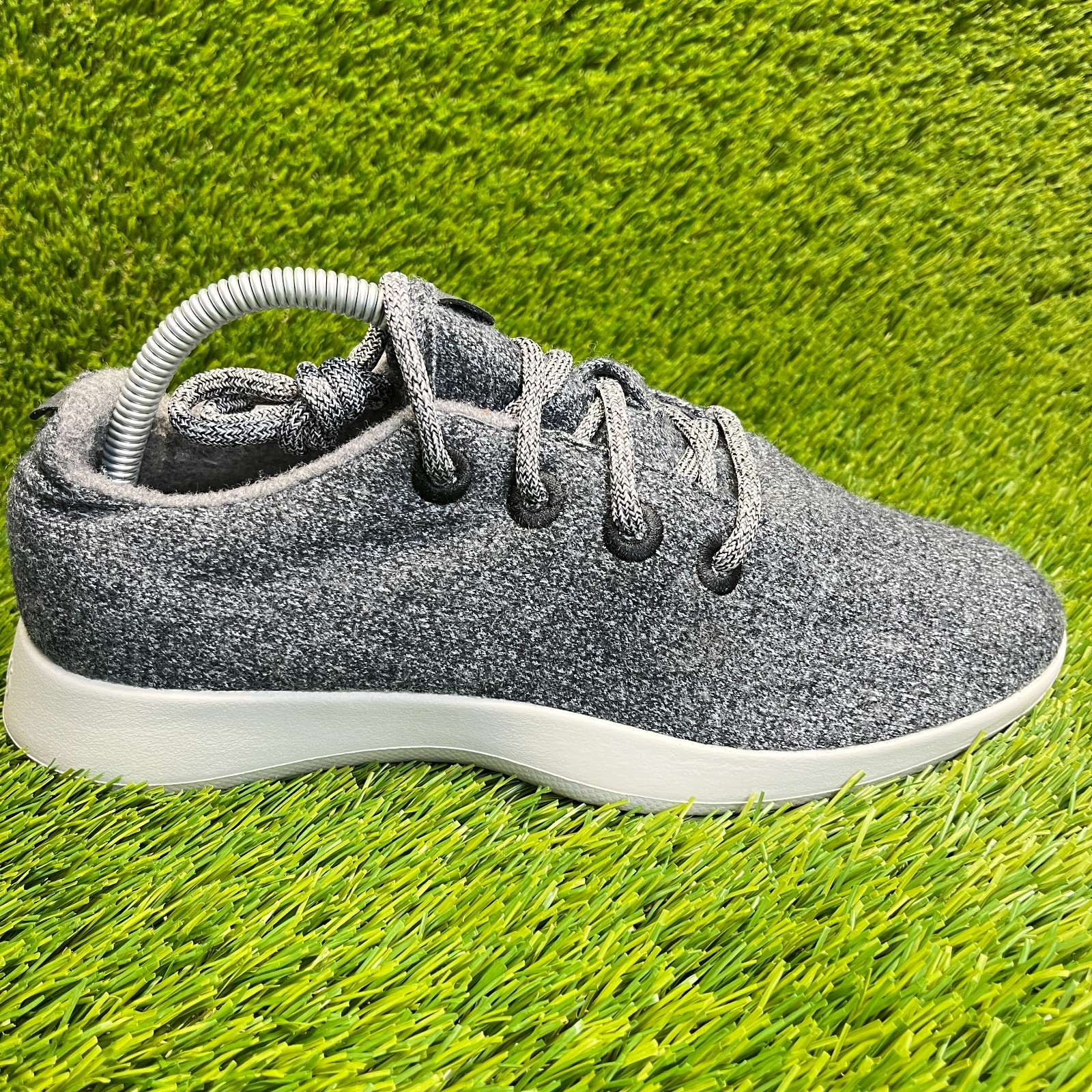 SAOLA Scarpe da corsa sportive Allbirds lana runner grigio naturale da uomo taglia 9 sneakers