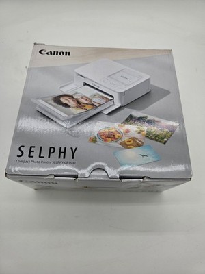 Canon SELPHY CP1500 Wi-Fi Wireless Compact Photo Printer, White 
