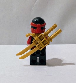 Lego Skybound Kai Minifigure njo0194 w/Swords From Set 70591 & 70605
