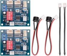 2PCS DC 12V 4 Wire PWM PC CPU Fan Temperature Control Speed Controller Module CP