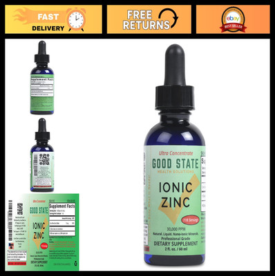 Ionic Liquid Zinc Ultra Concentrate - High Absorption, Immune Support, 2oz