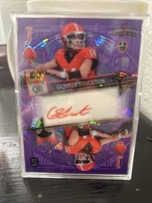 Gunner Stocton Wild Card 5 Card Draw Auto Sdps-gsa Mirror 1/1