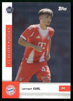 Lennart Karl Rookie - 2025-26 Topps FC Bayern München Soccer #FT-14