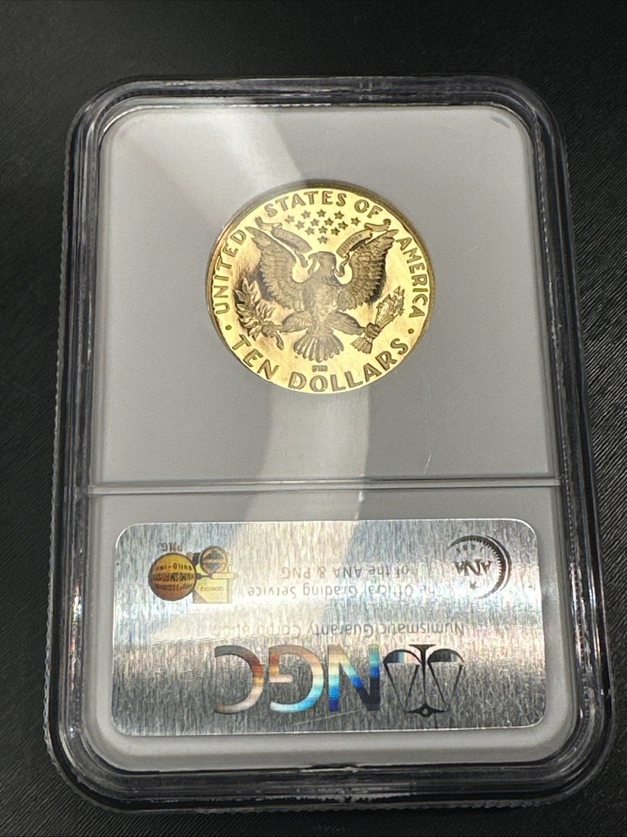 1984-W $10 Gold Olympic Commemorative Proof NGC PF69 UCAM | 0.4837