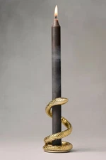 New Anthropologie Adelle Snake Taper Candle Holder