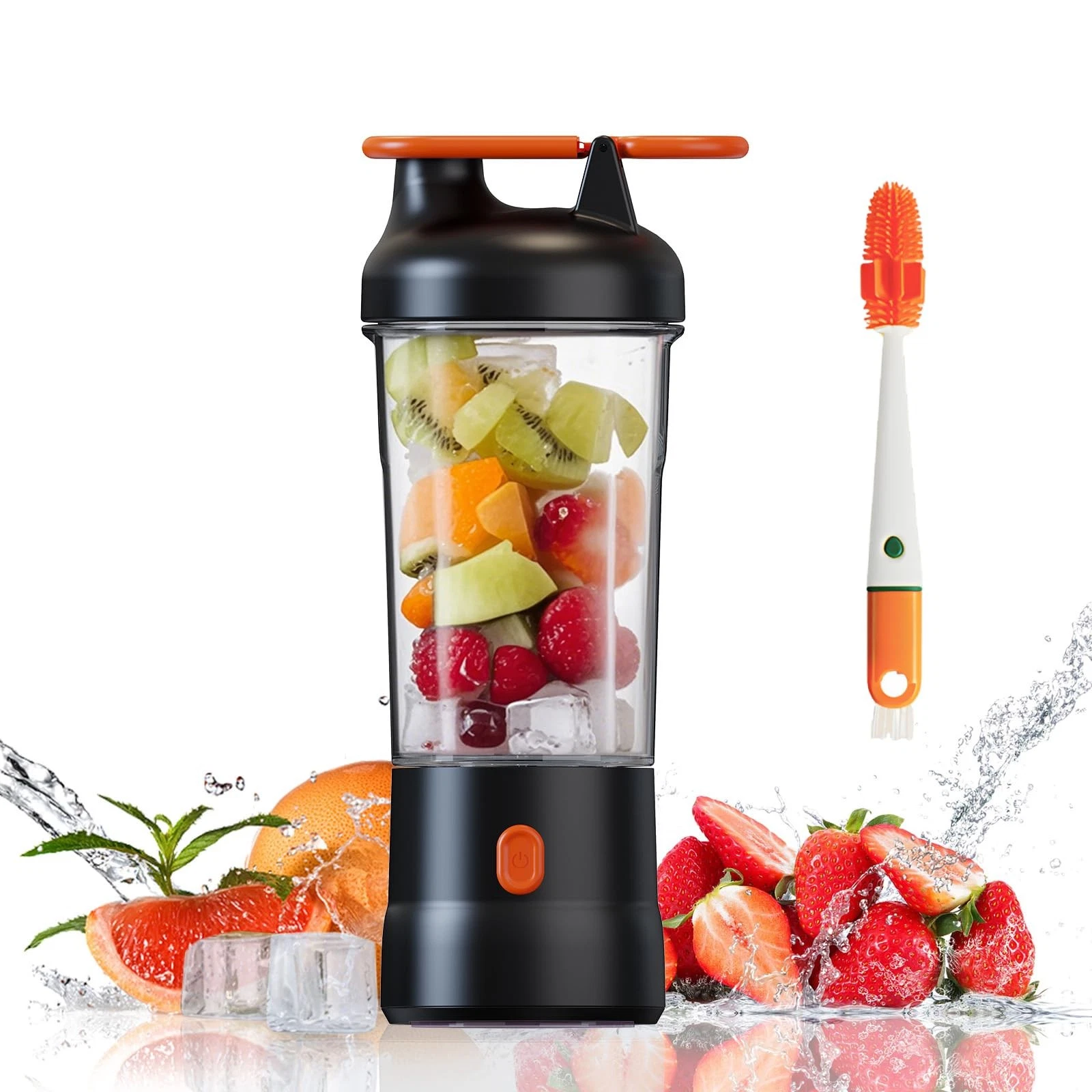 Portable Blender, 25oz Personal Blender for Smoothies and Shakes with 6 Blade...