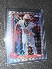 2025 Topps Chrome Emeka Egbuka RC Geometric Refractor Tampa Bay Buccaneers #312