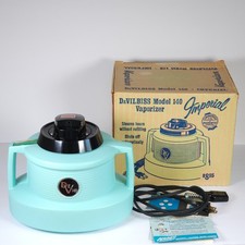Vaporizador Devilbiss Modelo 140 Imperial Azul Turquesa Humidificador Años 60 De Colección