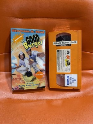 Good Burger (VHS) Kenan & Kel, Buddy Comedy, Nickelodeon, Paramount, TESTED