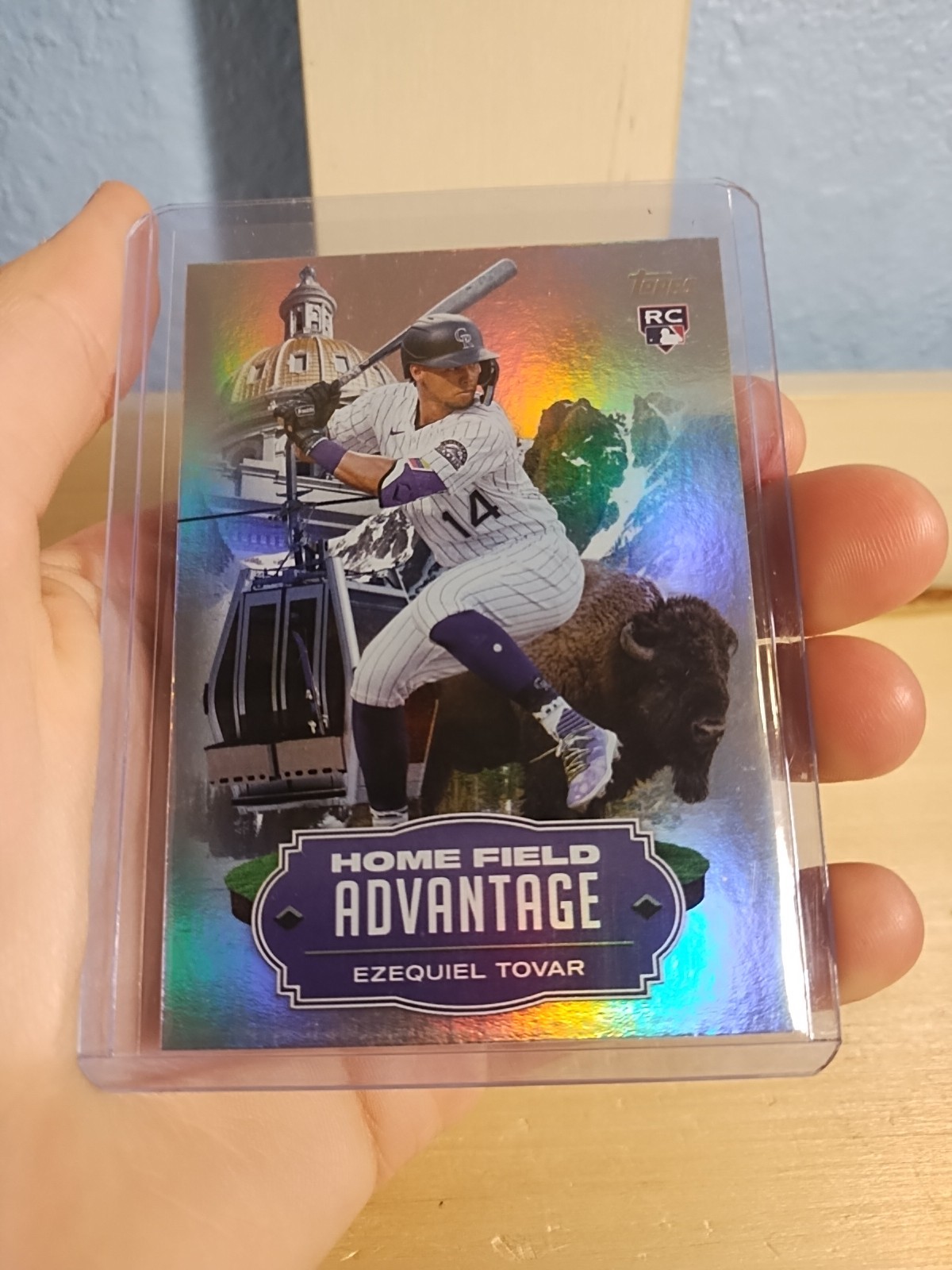 2023 Topps Update Series - Home Field Advantage Ezequiel Tovar #HA-22 (RC)